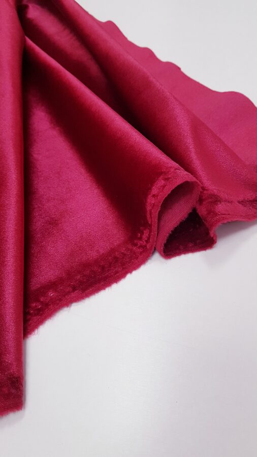 Furniture/curtain velvet (Red)