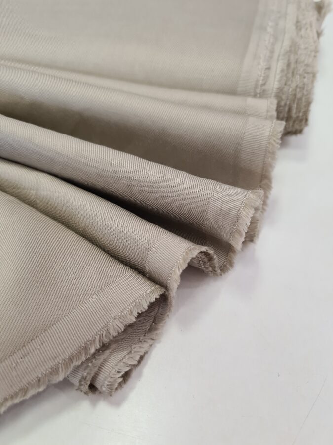 Tencel/linen fabric (Sand colour)