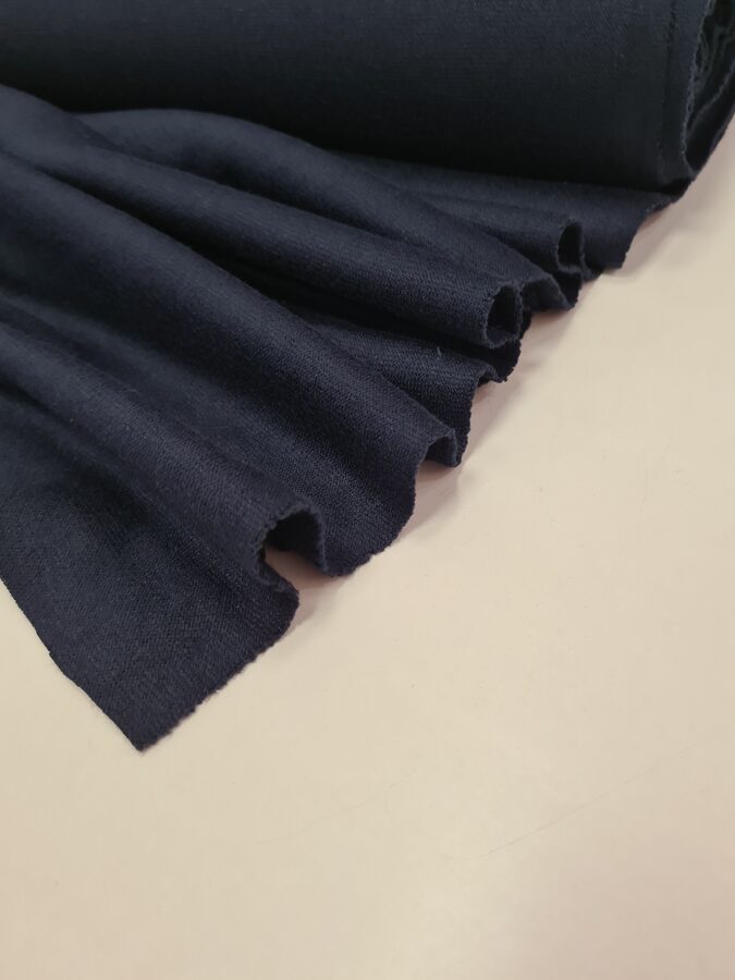 Knitted viscose (Navy)
