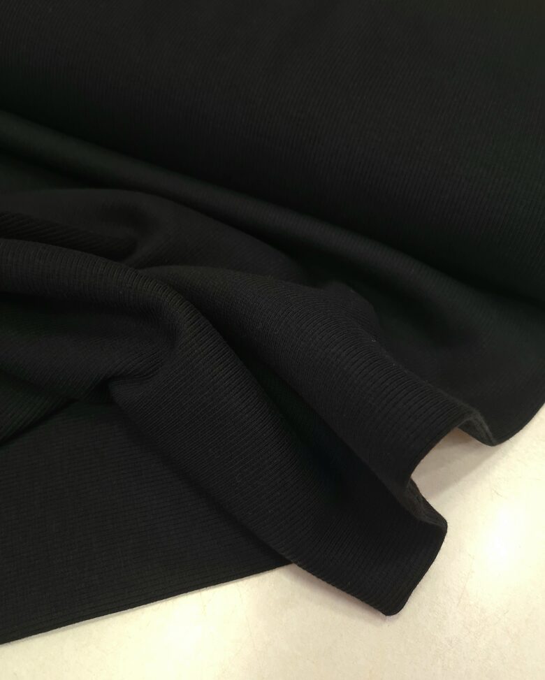 Ribbed cuff (Black)