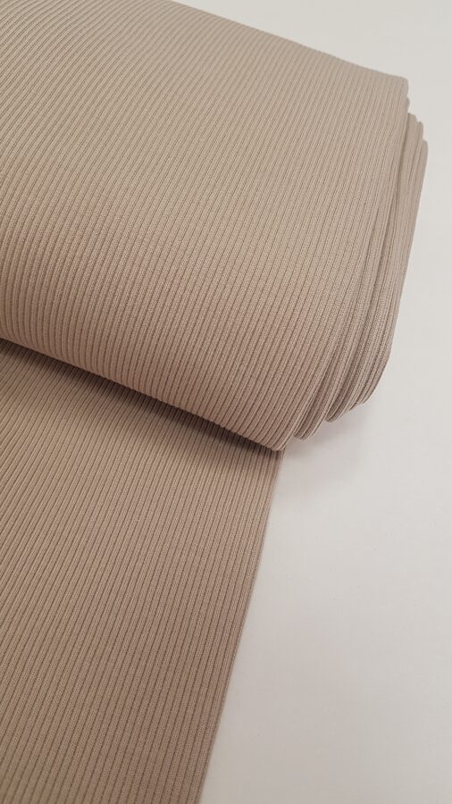 Ribbed Cuff fabric (Beige)