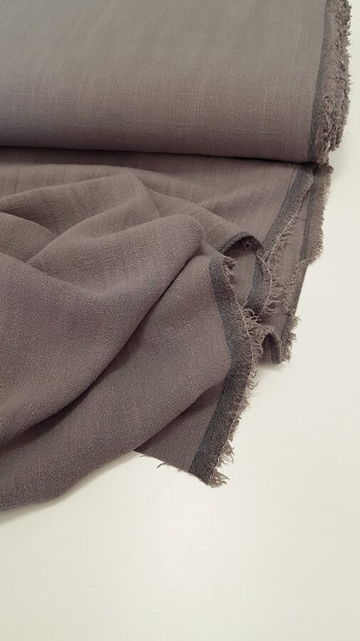 Soft linen with viscose (Anthracite colour)