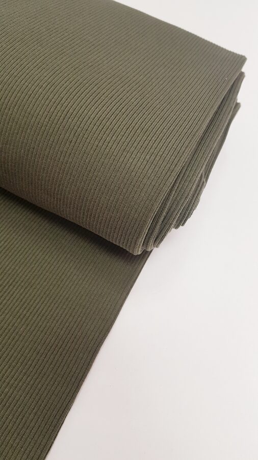Ribbed Cuff fabric (Khaki)