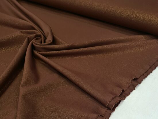 Viskozes trikotāža - PUNTO (Gaiši brūns ar zeltītu spīdumu)