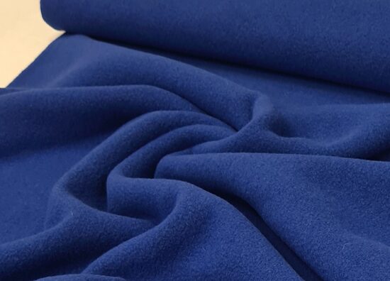 Royal blue coat fabric 