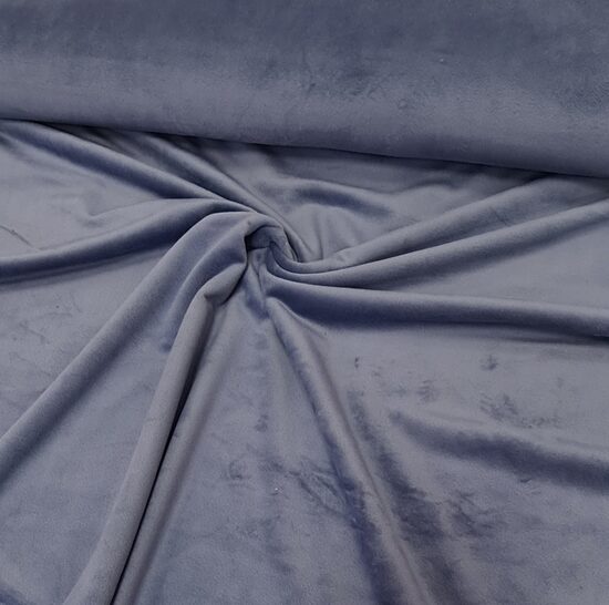 Poliestera velūrs (Džinsa zils)