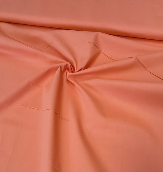 Cotton voile GOTS (Peach)