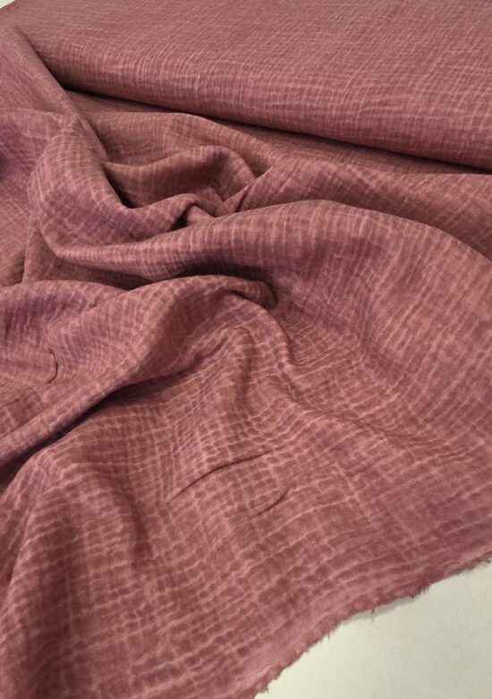 Double gauze (Dark old rose)