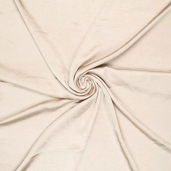 Heavy stretch satin (Light sand)