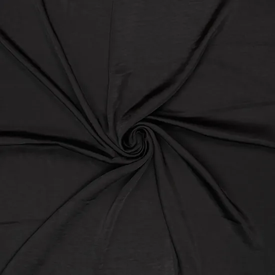 Heavy stretch satin (Black)