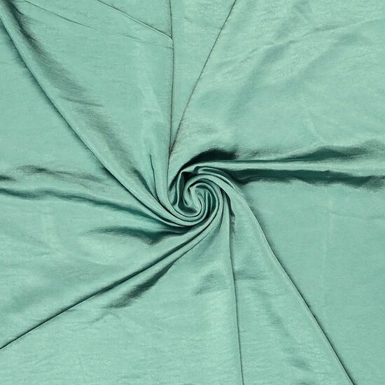 Heavy stretch satin (Dark mint)