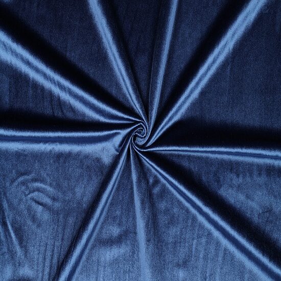 Non stretch luxury velvet (Blue)