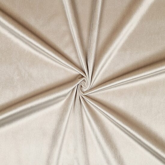   Non stretch luxury velvet (Light sand)