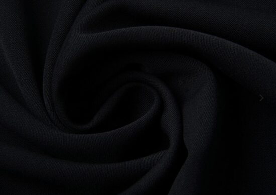 Gabardīns ar elastānu (Melns)