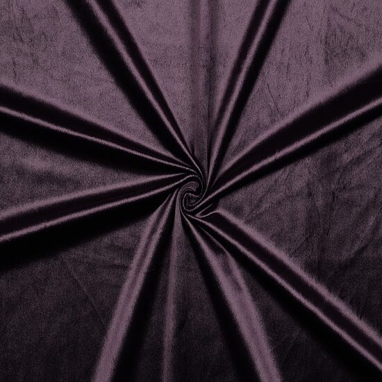 Non stretch luxury velvet (Dark purple)