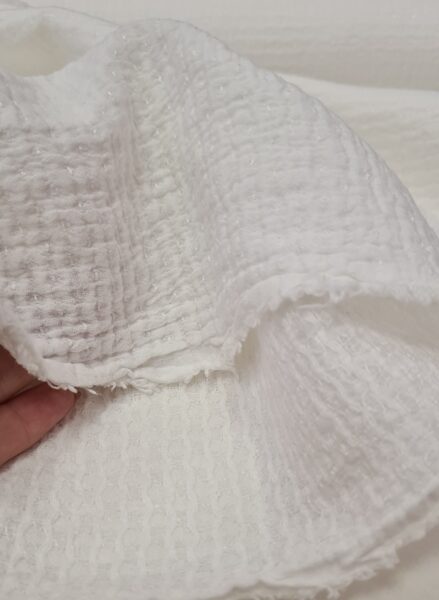 Embroidery double gauze (Off white)