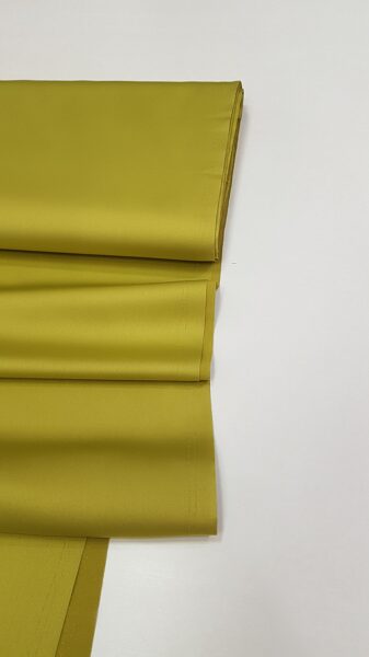 Moss green satin - Satin with matt gloss - Shop - My Textile