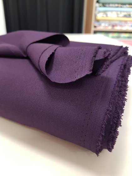 Gabardīns ar elastānu (Tumši violets)